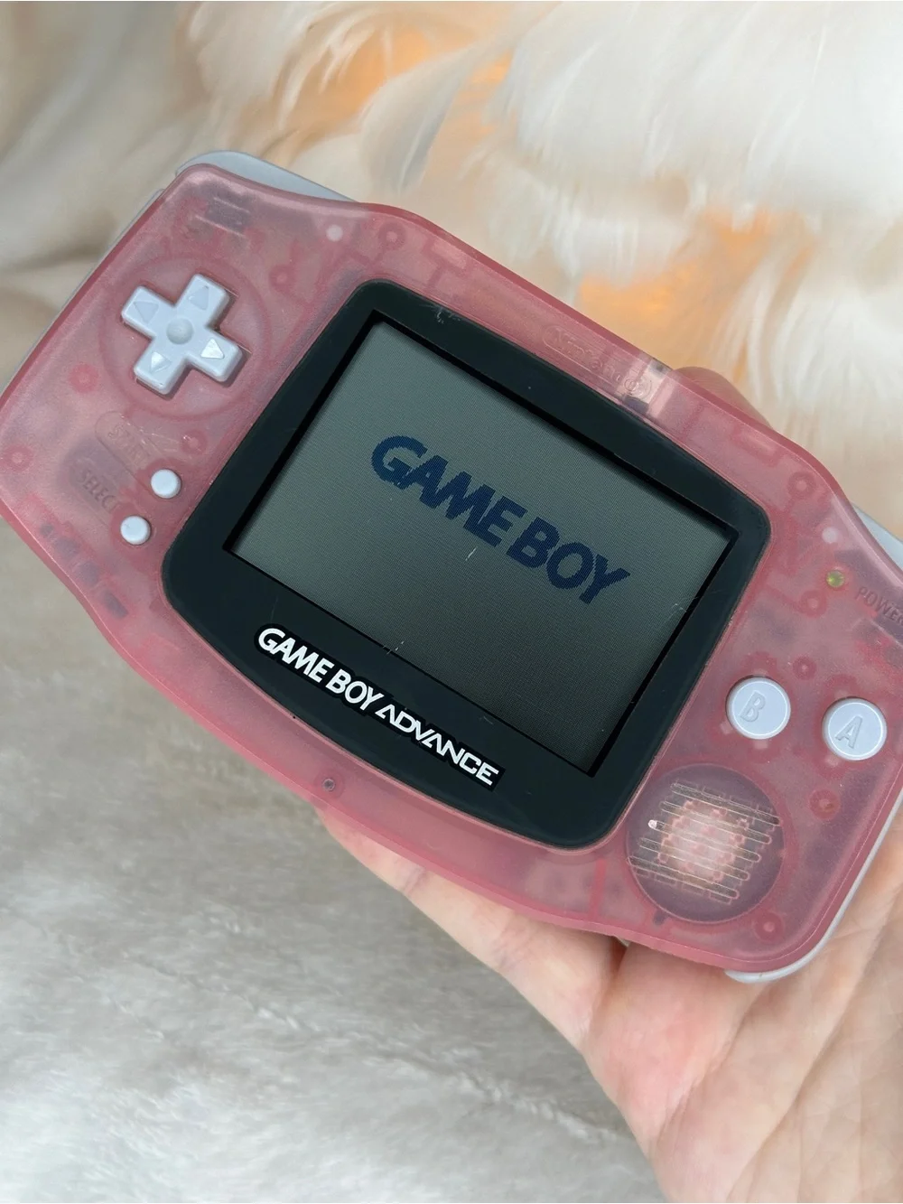Nintendo Game Boy Advance Fushia Pink